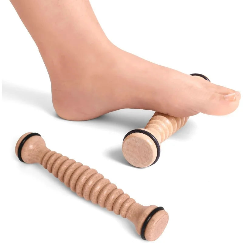 Foot Roller Zen en Bois Naturel