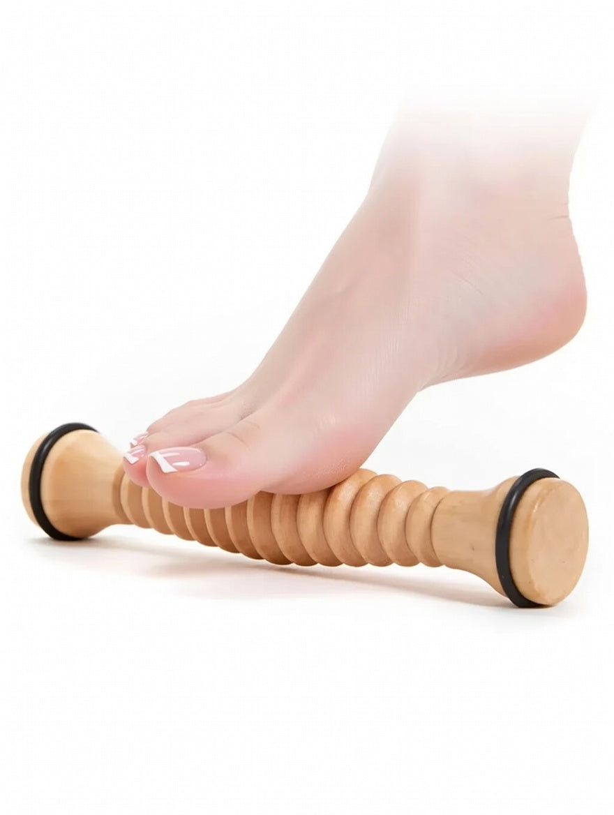 Foot Roller Zen en Bois Naturel